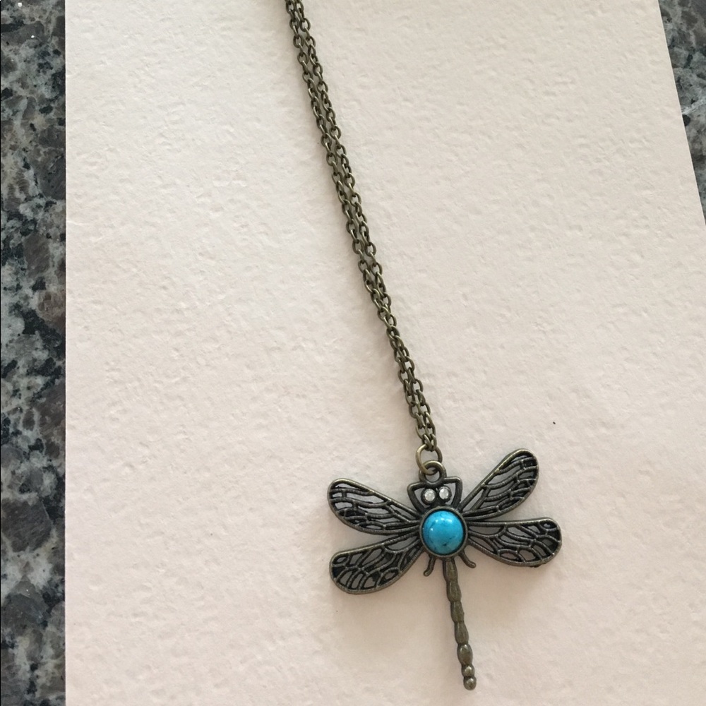 Dragonfly necklace